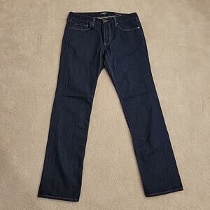 Bonobos Jeans Men’s 34x34 Slim Straight Stretch Jeans Dark Indigo Denim